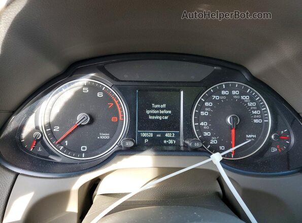 WA1D7AFP8GA024598 2016 AUDI Q5 Silver Instrument cluster view
