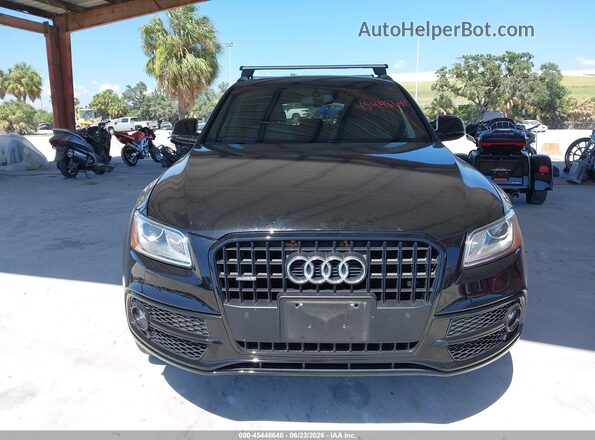 WA1D7AFP8GA041708 2016 AUDI Q5 Black Դիմացի տեսք