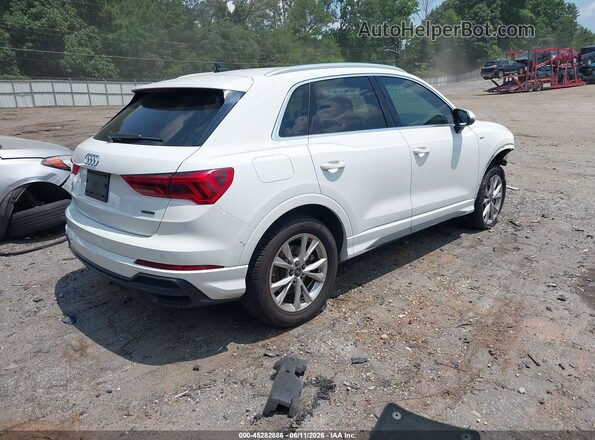 WA1DECF30N1005538 2022 AUDI Q3 White Задня права чверть
