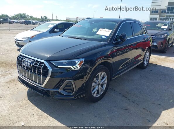 WA1DECF30R1097806 2024 AUDI Q3 Черный Передняя левая четверть