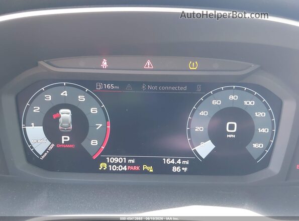 WA1DECF30R1097806 2024 AUDI Q3 Черный Вид задних сидений