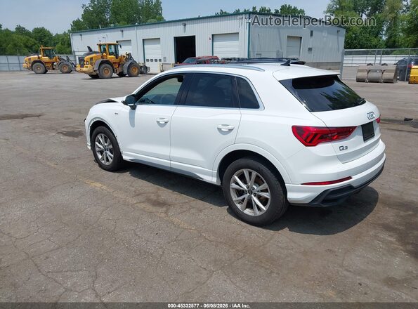 WA1DECF31P1074130 2023 AUDI Q3 White Задня ліва чверть
