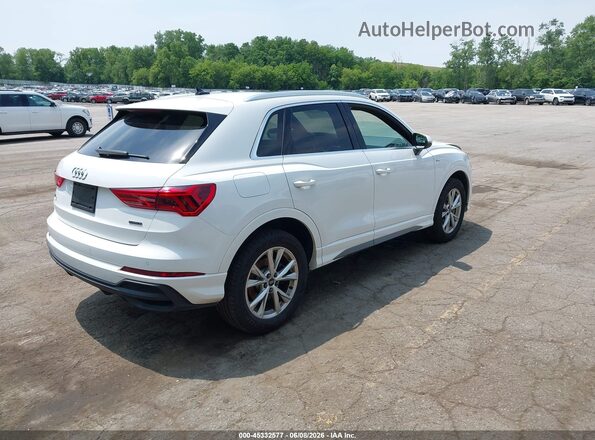 WA1DECF31P1074130 2023 AUDI Q3 White Задня права чверть
