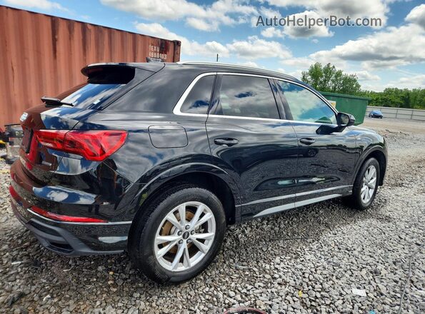 WA1DECF31R1094719 2024 AUDI Q3 Black Задня права чверть