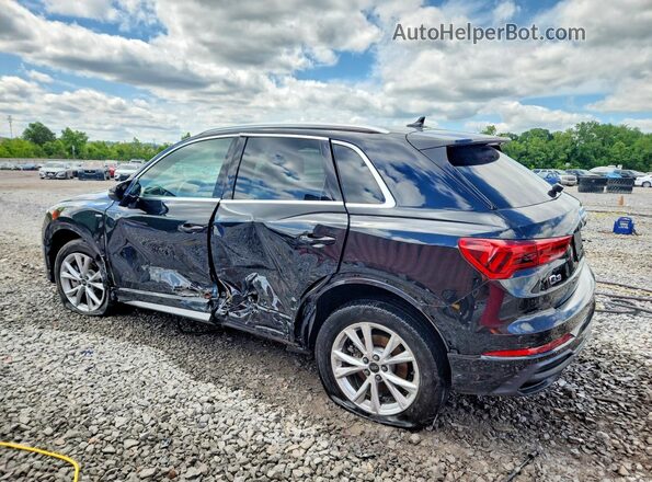 WA1DECF31R1094719 2024 AUDI Q3 Black Задня ліва чверть