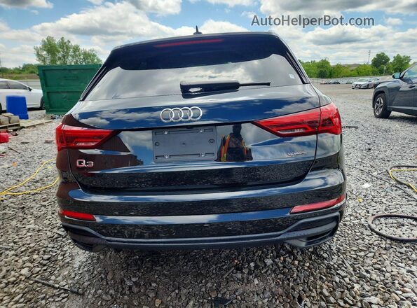 WA1DECF31R1094719 2024 AUDI Q3 Black Вид ззаду