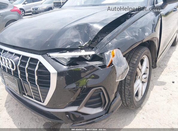 WA1DECF32L1017008 2020 AUDI Q3 Black წინა ხედი