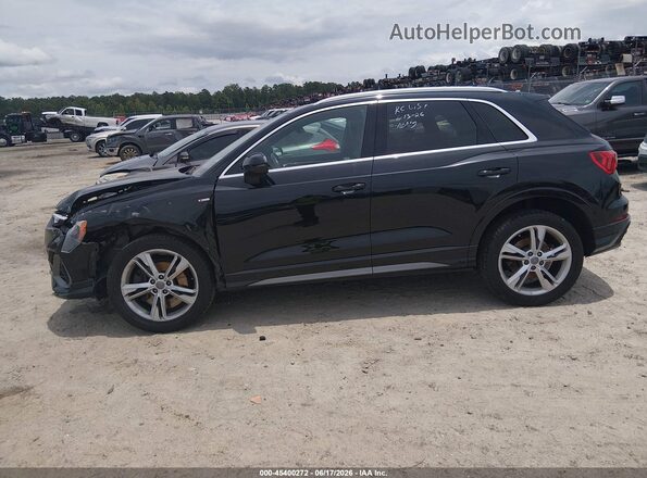 WA1DECF32L1017008 2020 AUDI Q3 Black სალონის 360-გრადუსიანი ხედი