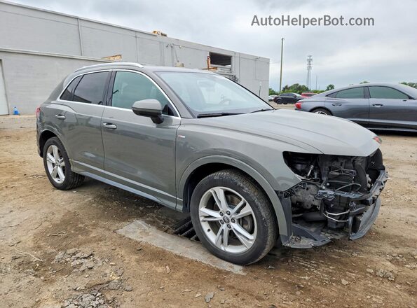 WA1DECF32L1113592 2020 AUDI Q3 Gray Առջևի աջ