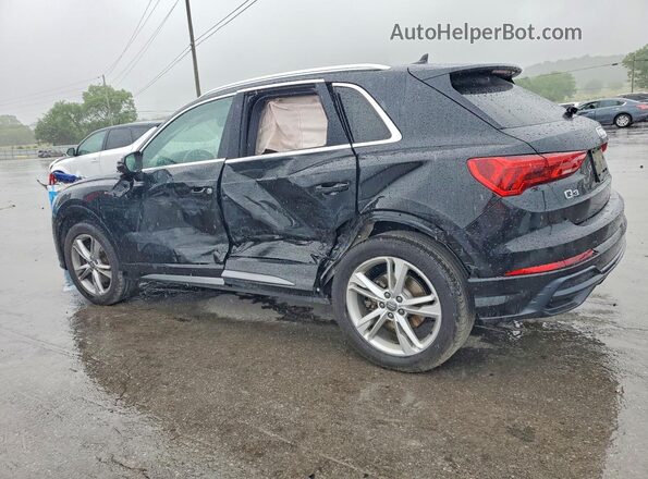 WA1DECF32L1117061 2020 AUDI Q3 Black Rear left