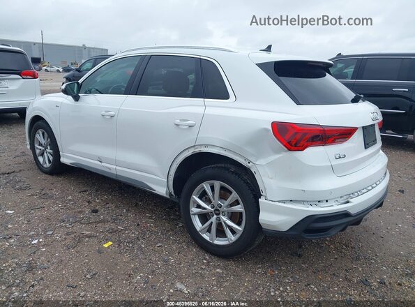 WA1DECF32P1055179 2023 AUDI Q3 White უკანა მარცხენა