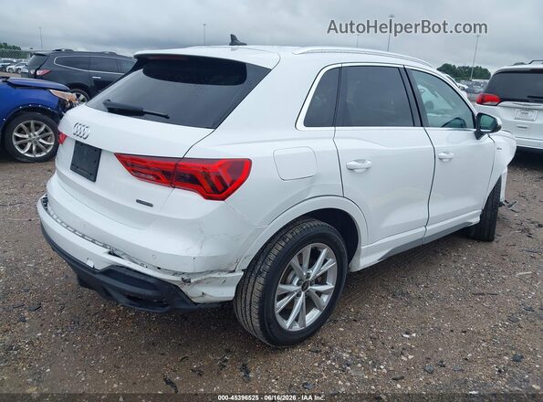 WA1DECF32P1055179 2023 AUDI Q3 White უკანა მარჯვენა