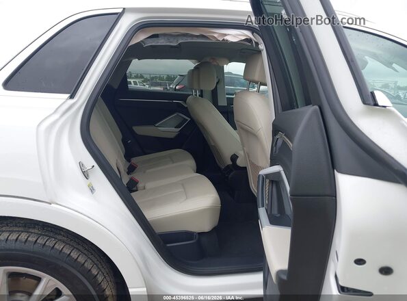 WA1DECF32P1055179 2023 AUDI Q3 White VIN კოდის სტიკერის ხედი