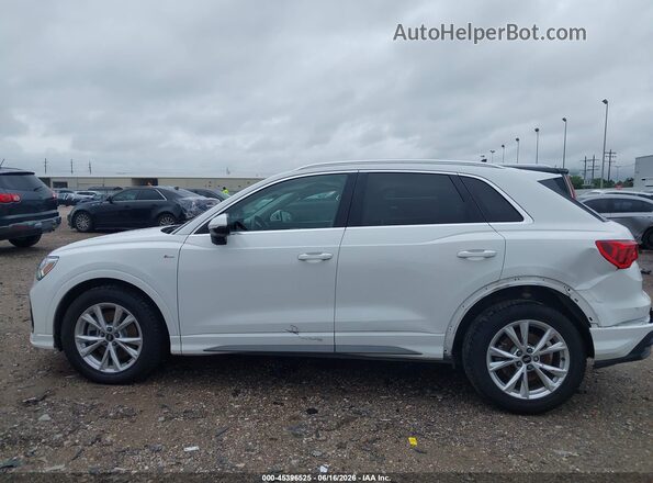WA1DECF32P1055179 2023 AUDI Q3 White სალონის 360-გრადუსიანი ხედი