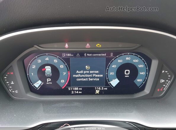 WA1DECF32R1070378 2024 AUDI Q3 White Հետևի նստատեղերի տեսք