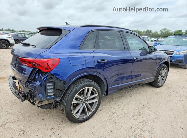WA1DECF32S1034017 2025 AUDI Q3 Blue Հետևի աջ