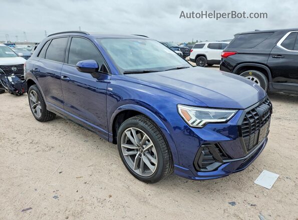 WA1DECF32S1034017 2025 AUDI Q3 Blue Առջևի աջ