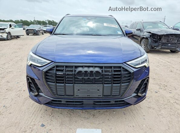WA1DECF32S1034017 2025 AUDI Q3 Blue Դիմացի տեսք