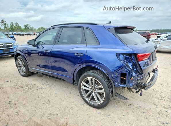 WA1DECF32S1034017 2025 AUDI Q3 Blue Հետևի ձախ