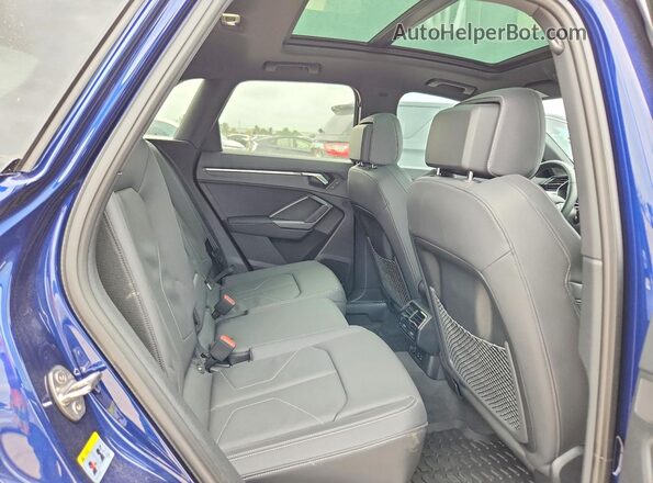 WA1DECF32S1034017 2025 AUDI Q3 Blue Սալոնի հետևի տեսք