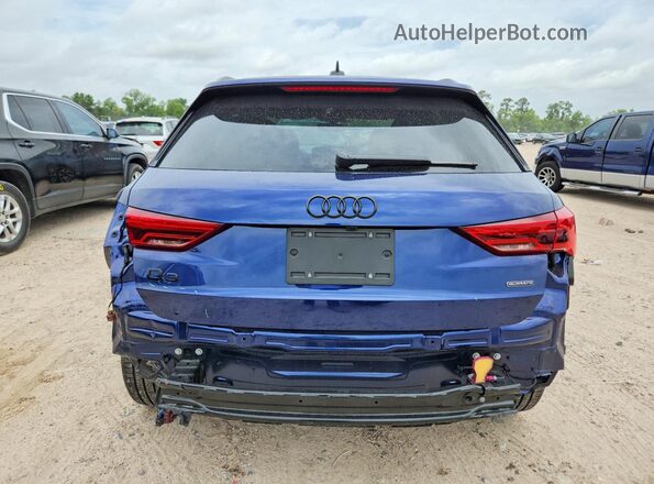 WA1DECF32S1034017 2025 AUDI Q3 Blue Հետևի տեսք