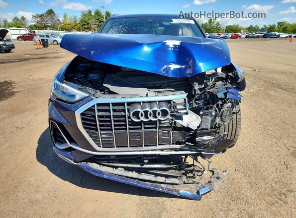 WA1DECF33N1133272 2022 AUDI Q3 Blue 