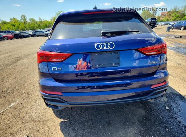 WA1DECF33N1133272 2022 AUDI Q3 Blue 