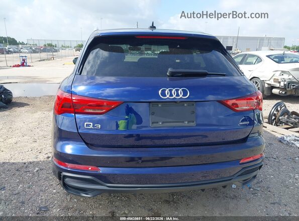 WA1DECF33N1143638 2022 AUDI Q3 Blue 