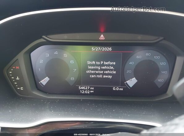 WA1DECF33P1120220 2023 AUDI Q3 Gray Հետևի նստատեղերի տեսք