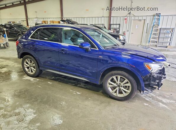 WA1DECF33R1055842 2024 AUDI Q3 Blue Przód prawy