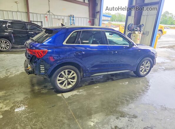 WA1DECF33R1055842 2024 AUDI Q3 Blue Tył prawy