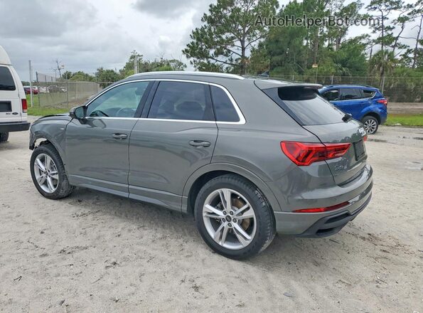 WA1DECF34R1051007 2024 AUDI Q3 Gray Trasero izquierdo