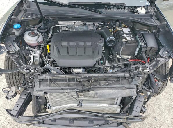 WA1DECF34R1051007 2024 AUDI Q3 Gray Vista del compartimento del motor