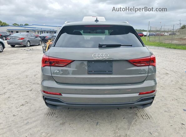 WA1DECF34R1051007 2024 AUDI Q3 Gray Vista trasera