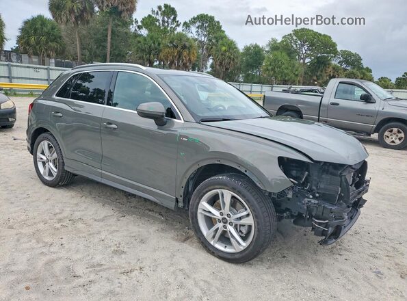 WA1DECF34R1051007 2024 AUDI Q3 Gray Delantero derecho
