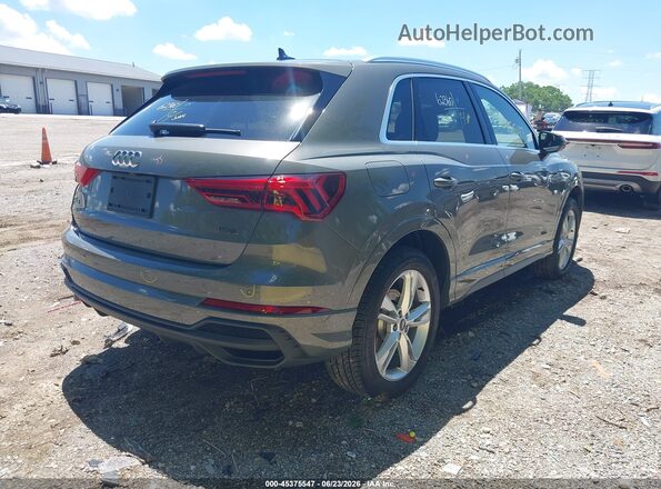 WA1DECF34R1116566 2024 AUDI Q3 Gray უკანა მარჯვენა