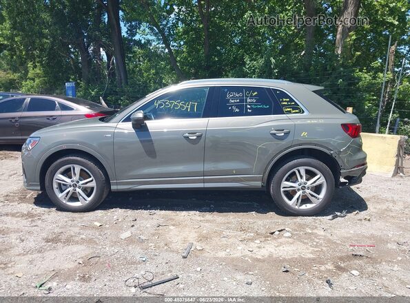 WA1DECF34R1116566 2024 AUDI Q3 Gray სალონის 360-გრადუსიანი ხედი