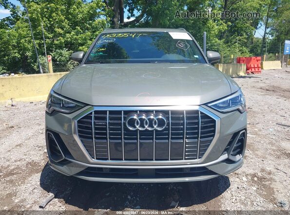WA1DECF34R1116566 2024 AUDI Q3 Gray ხელსაწყოთა პანელის ხედი