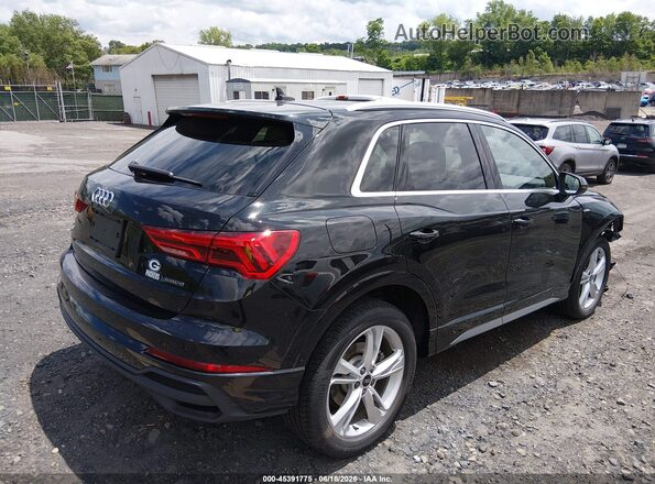 WA1DECF34R1133724 2024 AUDI Q3 Black უკანა მარჯვენა