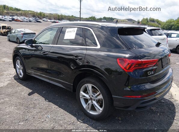 WA1DECF34R1133724 2024 AUDI Q3 Black უკანა მარცხენა