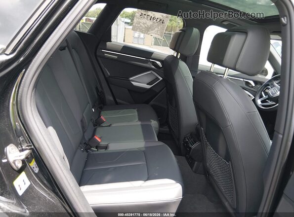 WA1DECF34R1133724 2024 AUDI Q3 Black VIN კოდის სტიკერის ხედი