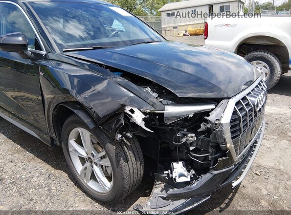 WA1DECF34R1133724 2024 AUDI Q3 Black წინა ხედი