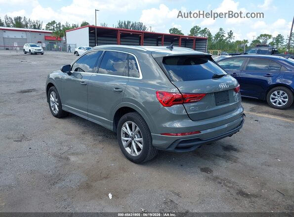 WA1DECF34S1035301 2025 AUDI Q3 Green უკანა მარცხენა