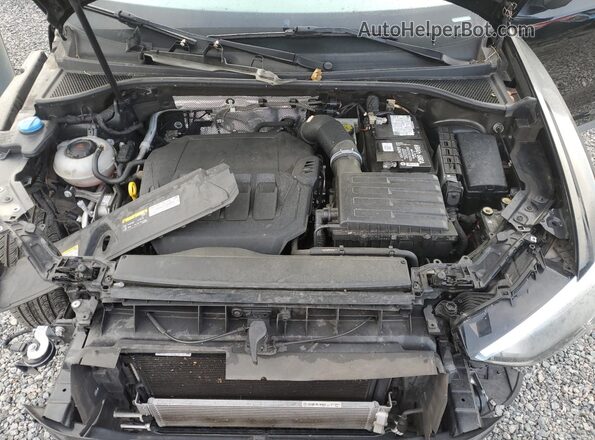 WA1DECF35M1121283 2021 AUDI Q3 Black Engine compartment view