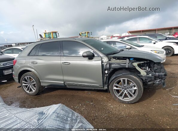 WA1DECF35P1075393 2023 AUDI Q3 Серый Панорамный вид салона 360°