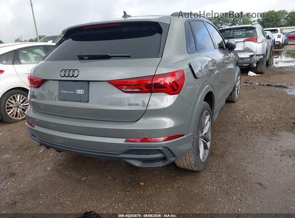 WA1DECF35P1075393 2023 AUDI Q3 Серый Задняя правая четверть