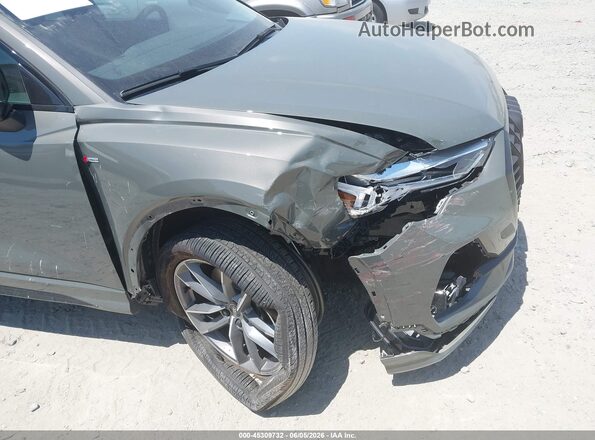 WA1DECF35S1025747 2025 AUDI Q3 Gray Widok z przodu