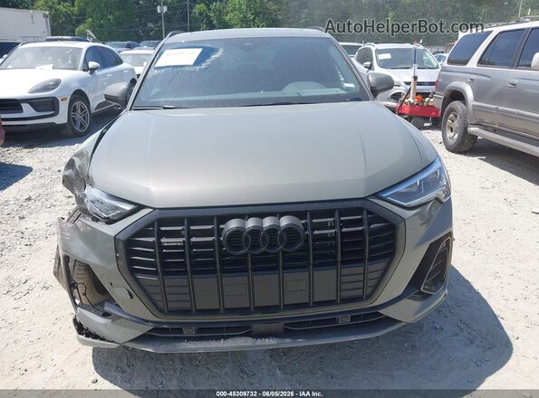 WA1DECF35S1025747 2025 AUDI Q3 Gray Widok zestawu wskaźników