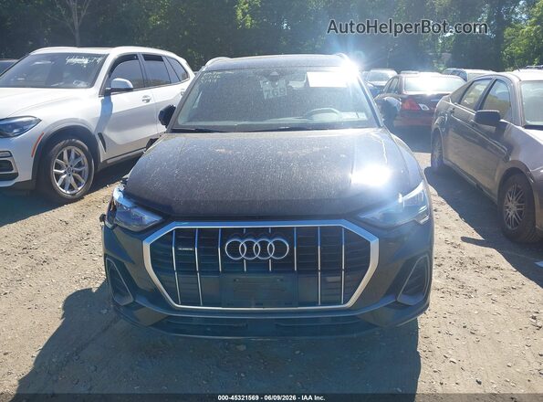 WA1DECF36L1060430 2020 AUDI Q3 Black უკანა სალონის ხედი