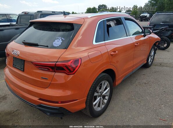WA1DECF36N1149871 2022 AUDI Q3 Orange Tył prawy